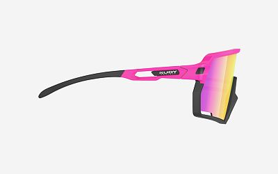 Превью  Велоочки RUDY PROJECT Kelion Pink Fluo Matte, Линзы: Multilaser Sunset (SP855289-0000)